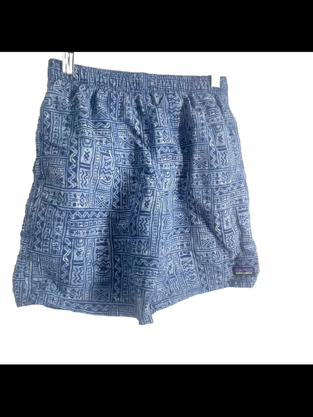 Patagonia Boys Baggies Swim Shorts Trunks Size Medium Youth Blue